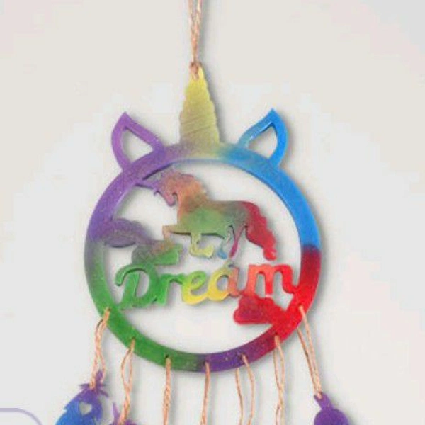 Unicorn Dream Catcher Mold 2 - 20.7*15.7 cm
