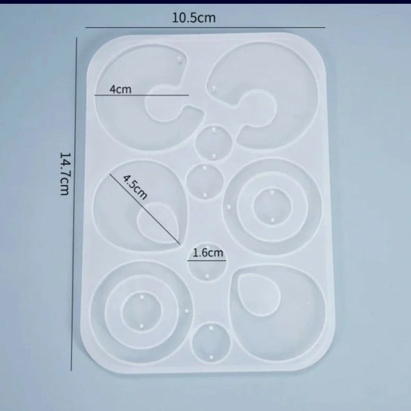 Earrings Mold 11 - 10.5*14.7 cm