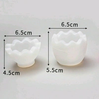 Egg Shape Storage Box - Box 6.5*5.5 Lid 6.5*4.5 cm