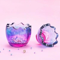 Egg Shape Storage Box - Box 6.5*5.5 Lid 6.5*4.5 cm