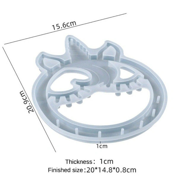 Unicorn Dream Catcher Mold 1 - 20.9*15.6 cm