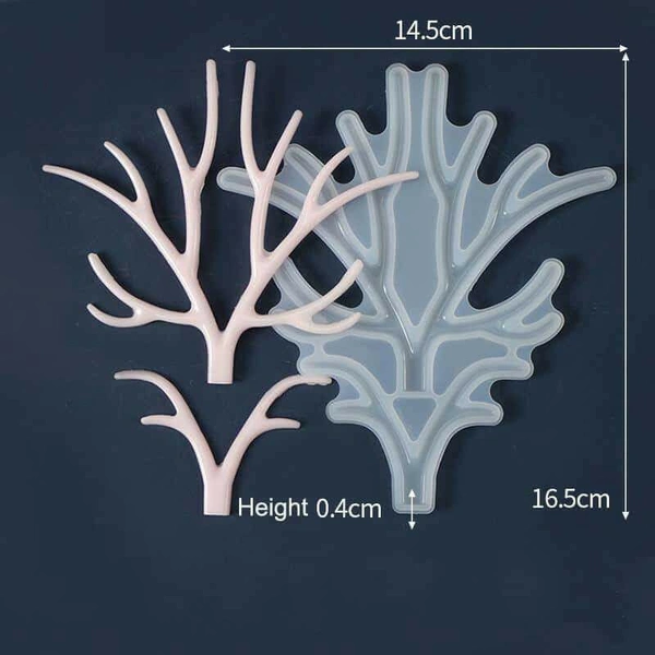 Small Antler Branch Mold - 16.5*14.5 cm