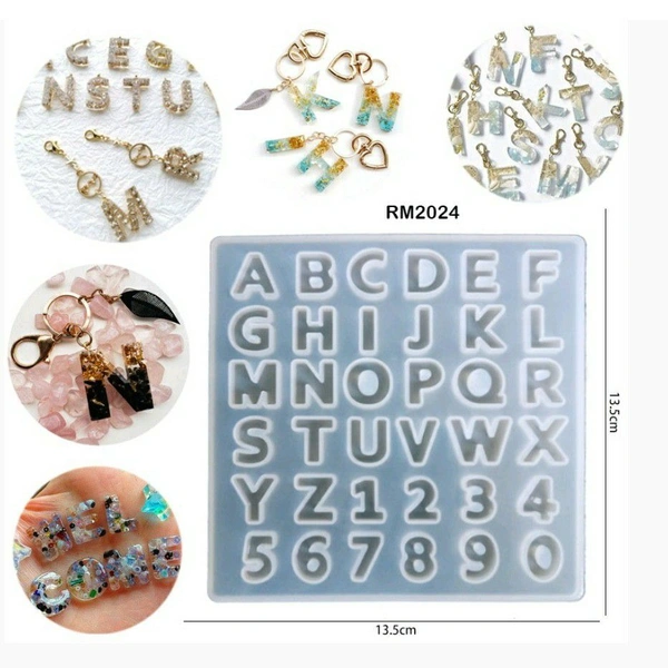 Small Alphabet Mold - 13.5*13.5 cm