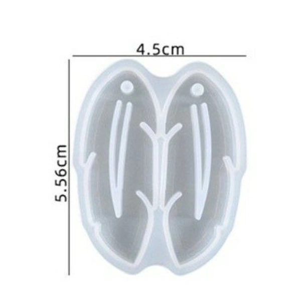 Leaf Earrings Mold - 5.6*4.5 cm