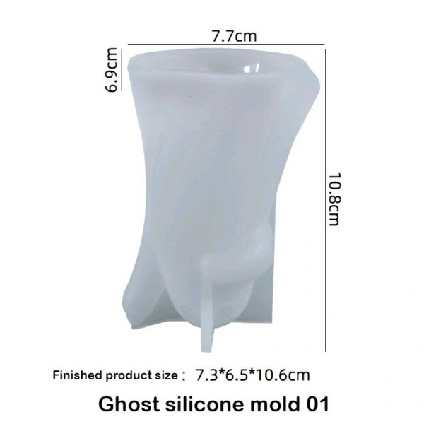 Ghost Resin Mold - 10.8*7.7 cm