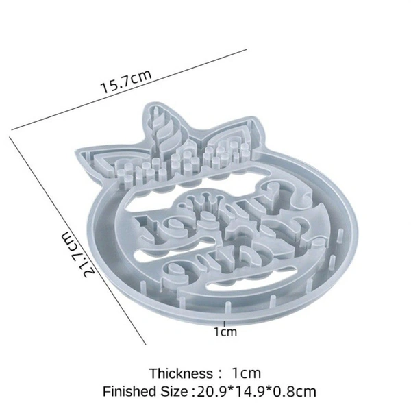 Unicorn Dream Catcher Mold 3 - 21.7*15.7  cm