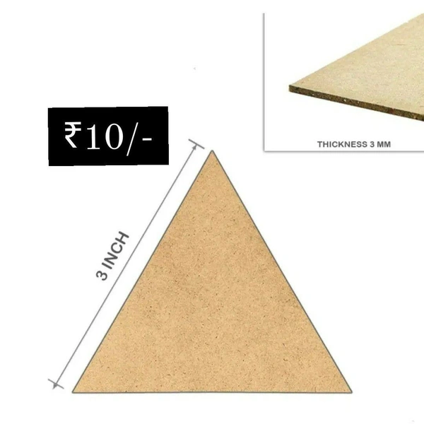 Triangle 3 Inch MDF - 3In