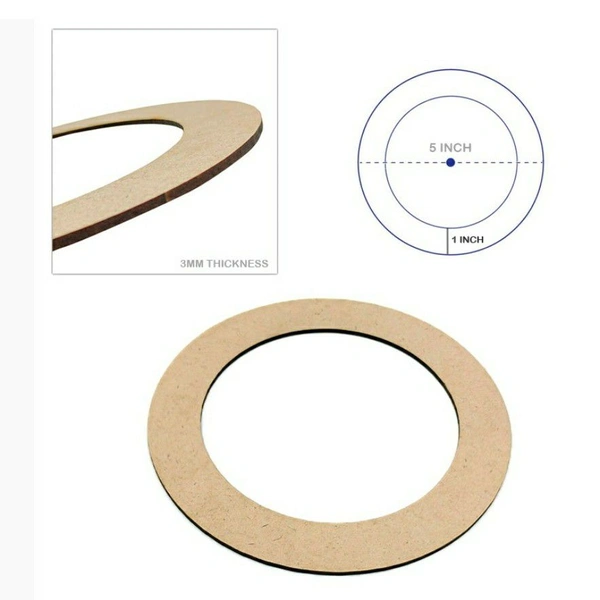 Ring 5 Inch MDF - 5In