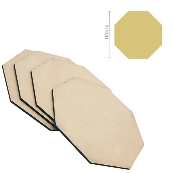 Hexagon 6 Inch MDF - 6In