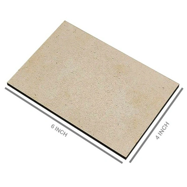 Rectangle 6 Inch * 4 Inch MDF - 6*4In
