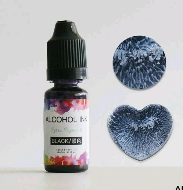 Alcohol Ink - Black - 10ml