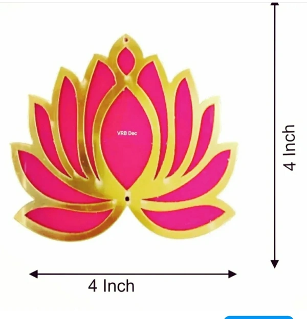 Pink Lotus MDF - 4"