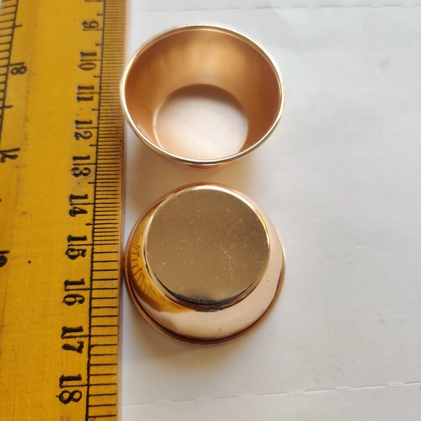Metal Vatti / Kumkum Cups - 3.5 cm