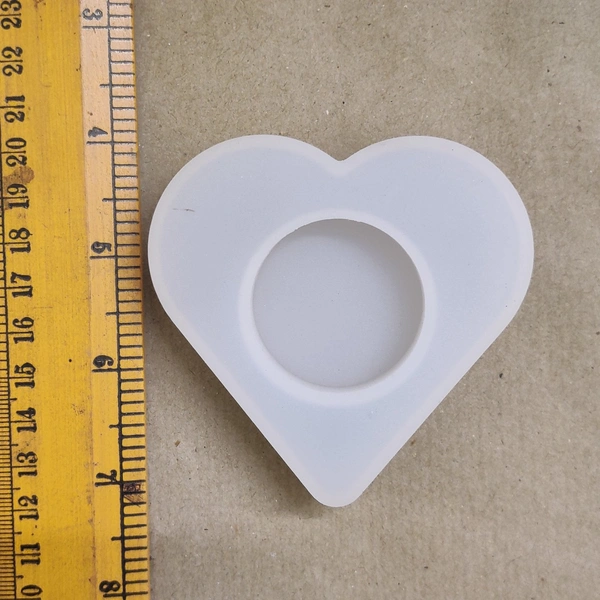 Heart T-light Candle Mold - 8.5*8 cm