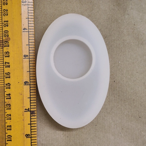 Oval T-light Candle Mold - 10.5*7 cm