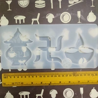 Kumbha-Swastik-Deepam Mold - 10.2*4.6 In
