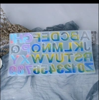 Alphabet Mold Without Holes ( Reverse) - 35.8*19.4 cm