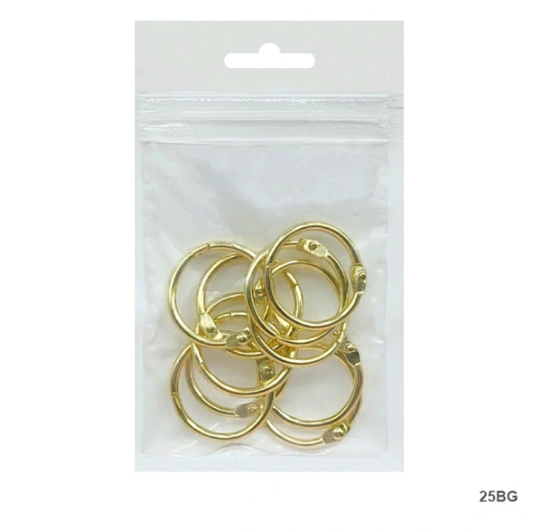 Notebook Rings - Gold - 25mm