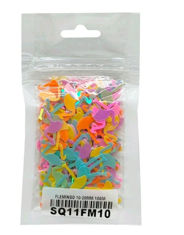 Flamingo Sequins - 10-20mm