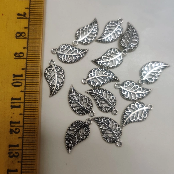 Leaf Silver Charm