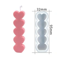 Heart Candle Mold - 9.5*3.2cm