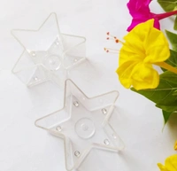 Polycarbonate T Cups - Star - 4.5*5.8*1.5cm