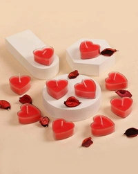 Polycarbonate T Cups - Heart - 4*3.5*1.5cm