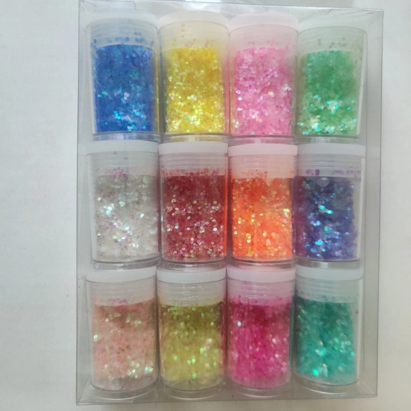 12 in 1 Rainbow Glitters