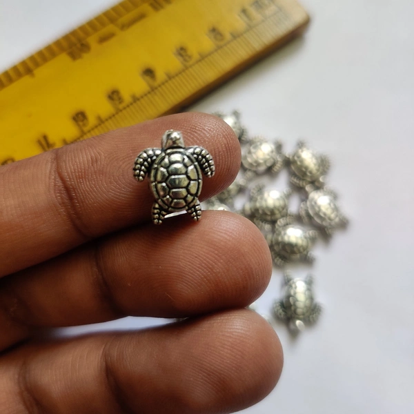 Turtle Silver Charms