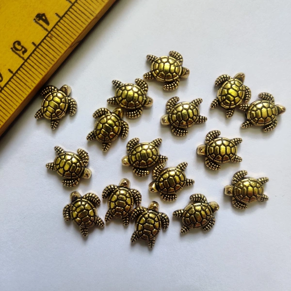 Turtle Gold Charms