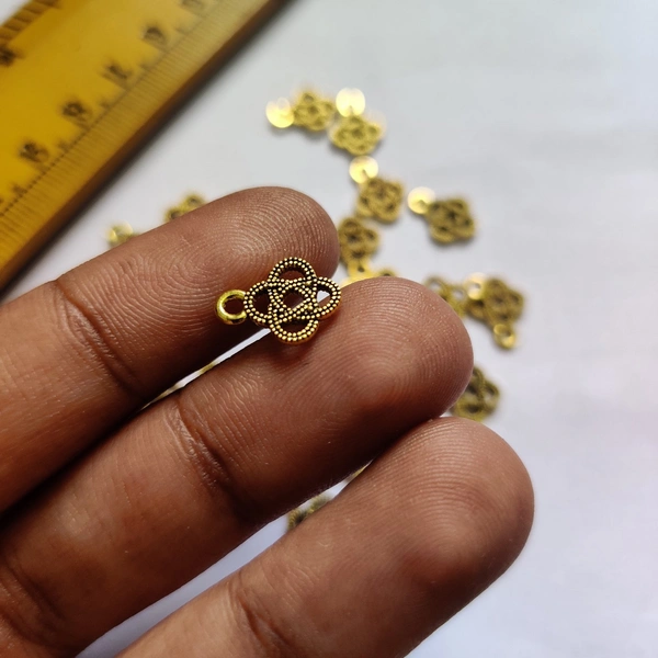 Four Ring Gold Charms