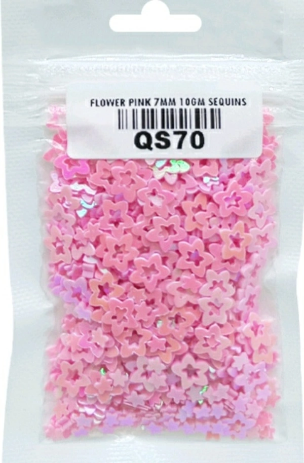 Star Flower Shakers - Pink - 10g