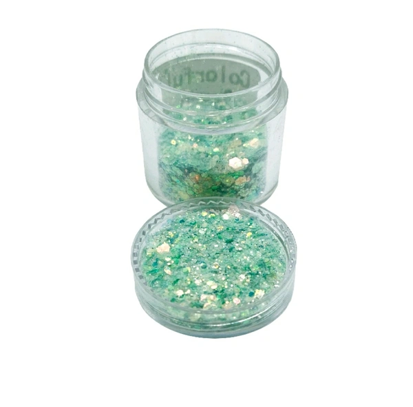 Shimmer Glitter Green