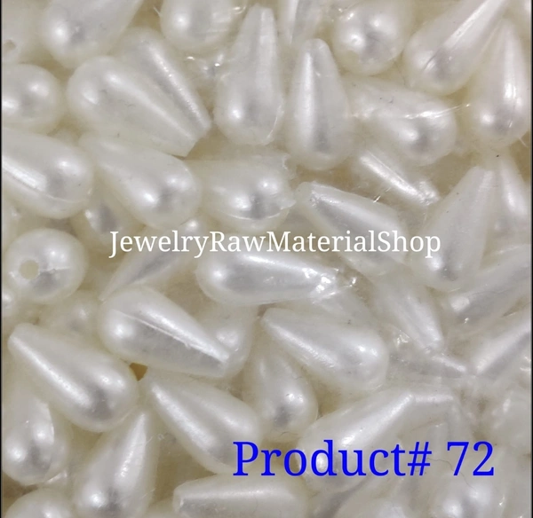 Pearl Drops With Holes 10g