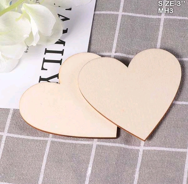 Heart 3 Inch MDF - 3In
