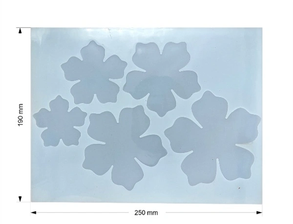 5 In 1 3D Flower Mold