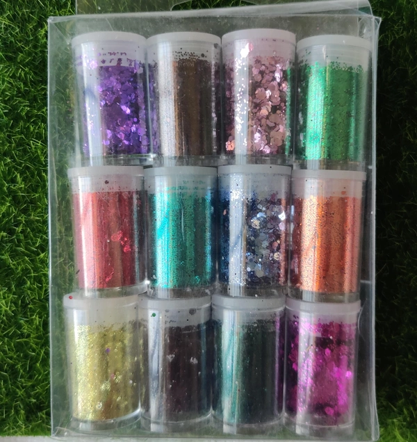 12 in 1 Chunky Glitters