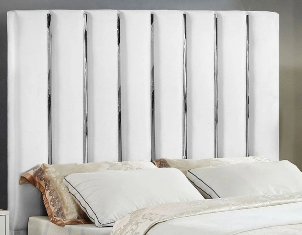 Ankitafurniture White Enzo Double Bed