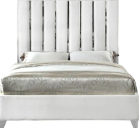 Ankitafurniture White Enzo Double Bed