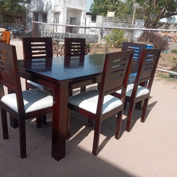 Ankita Furniture  Teak Wood Dining Table - DT005
