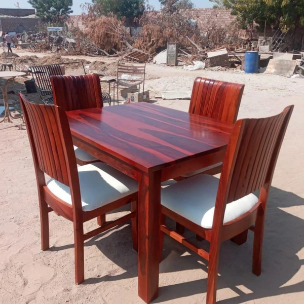 Ankita Furniture  Teak Wood Dining Table - DT006