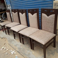 Ankita Furniture  Teak Wood Dining Table - brown