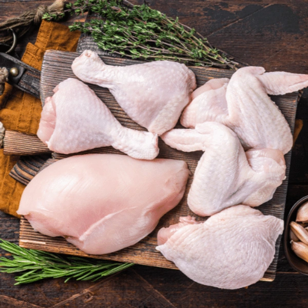 Chicken Curry Cut Skinless - 1Kg