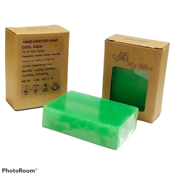 Cool Aqua Menthol Soap - 100g - 100g