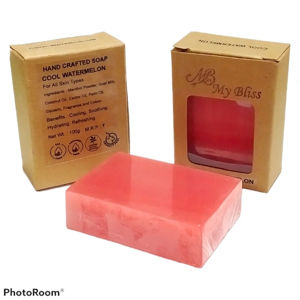 Cool Watermelon Menthol Soap - 100g
