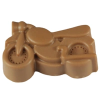 2D Bike Chocolate Shea Butter Soap - 100g