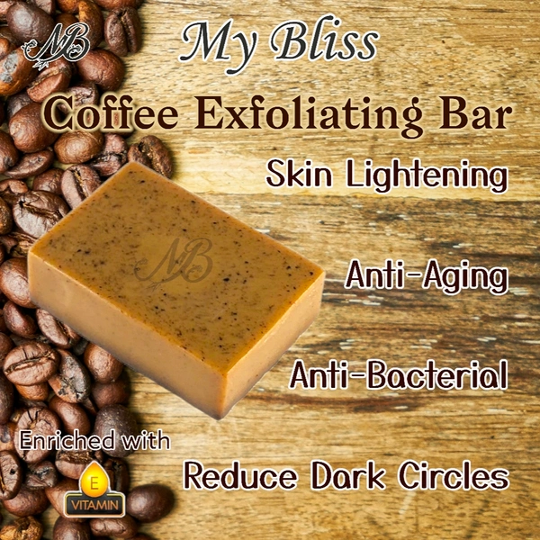 Coffee Exfoliating Bar Soap - 100g - 
