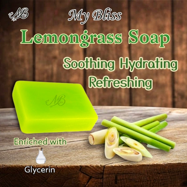 Lemongrass Glycerin Soap - 100g - 