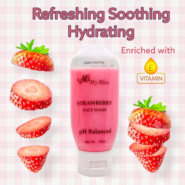 Strawberry Face Wash - 70ml - 