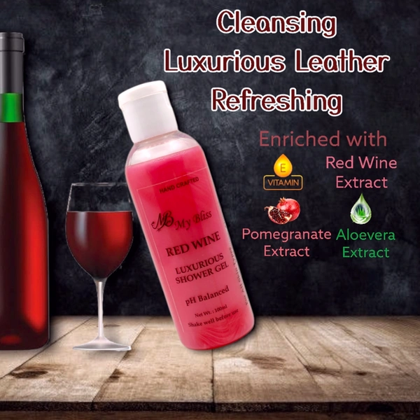 Red Wine Shower Gel - 100ml